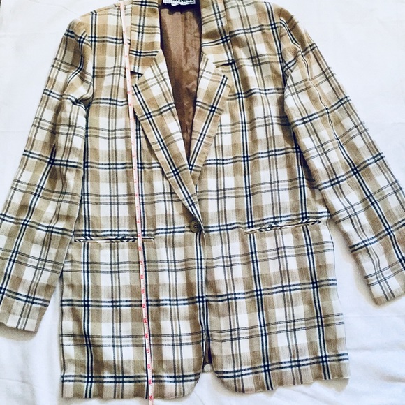 Smart Parts New York Plaid Blazer - Picture 5 of 5